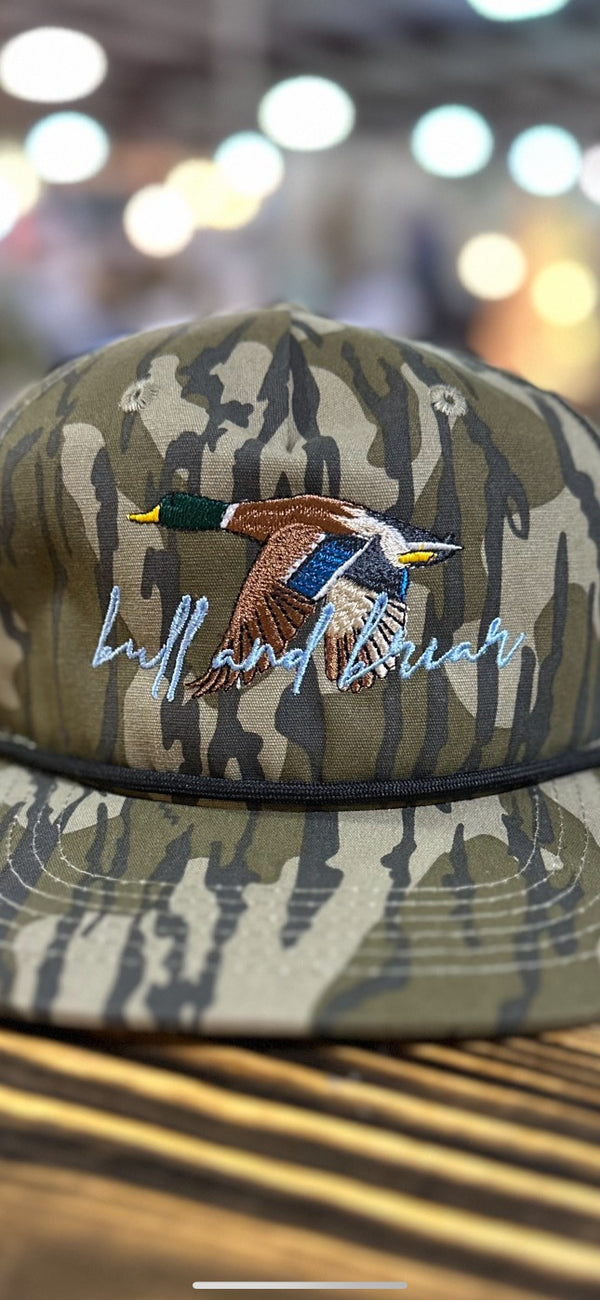 Bull and Briar Embroidered Mallard Duck Hat - Bull and Briar Leather LLC