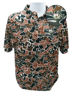 Youth Polo - Backwoods Camo