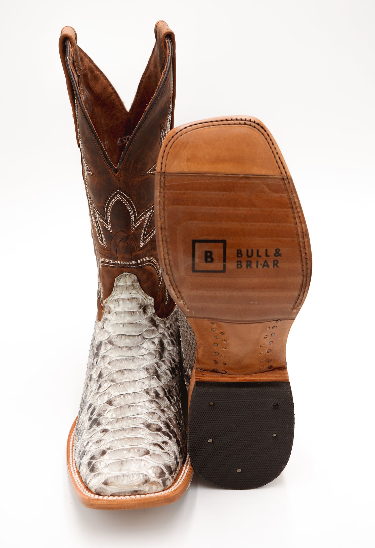 Natural Python Boots