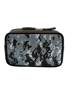Digital Camouflage Python Genuine Leather Cross Body