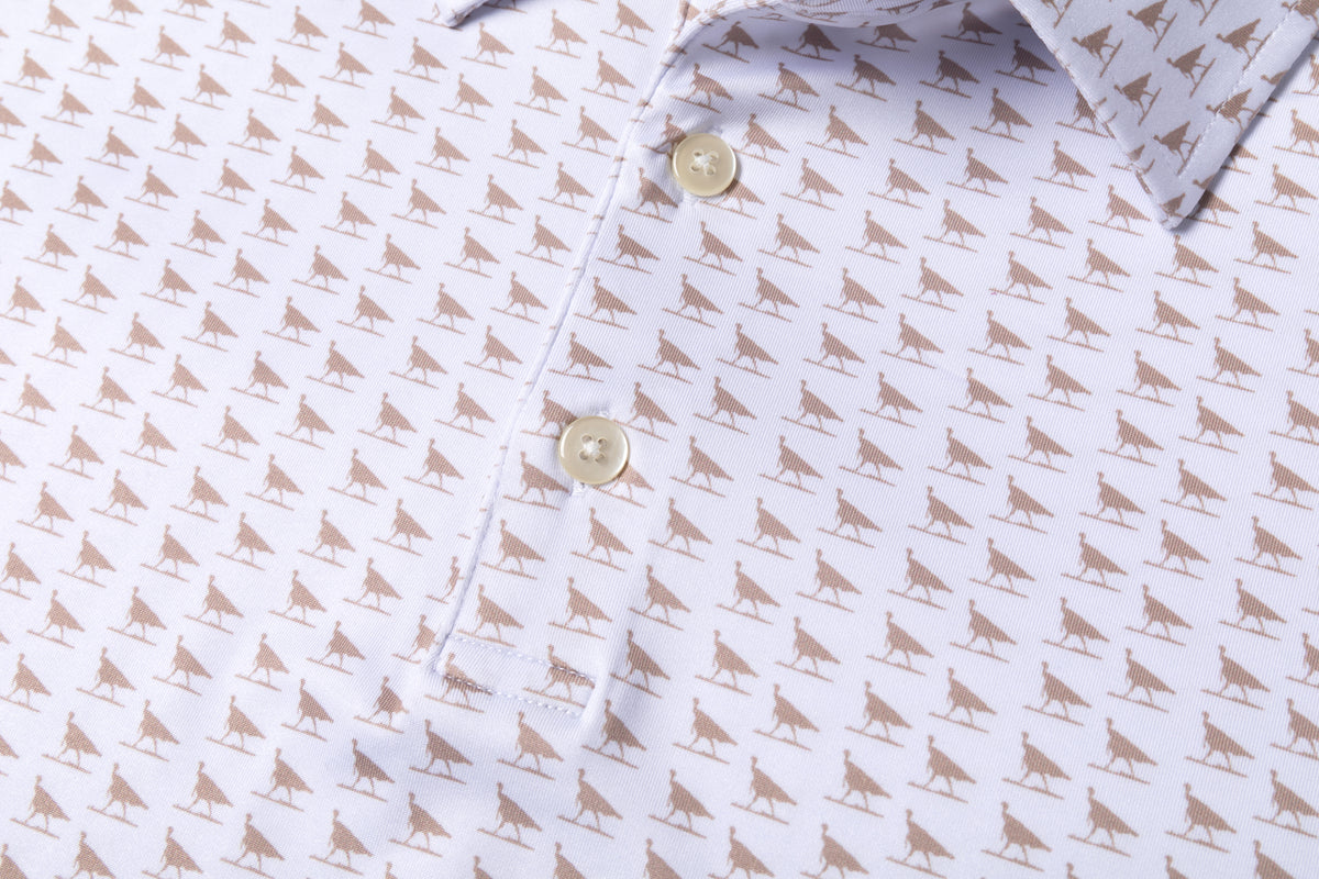 “The Freddy H” Youth Brown Turkey Polo