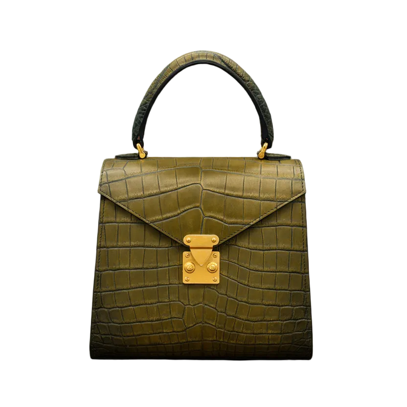 Top Handle Alligator Bags