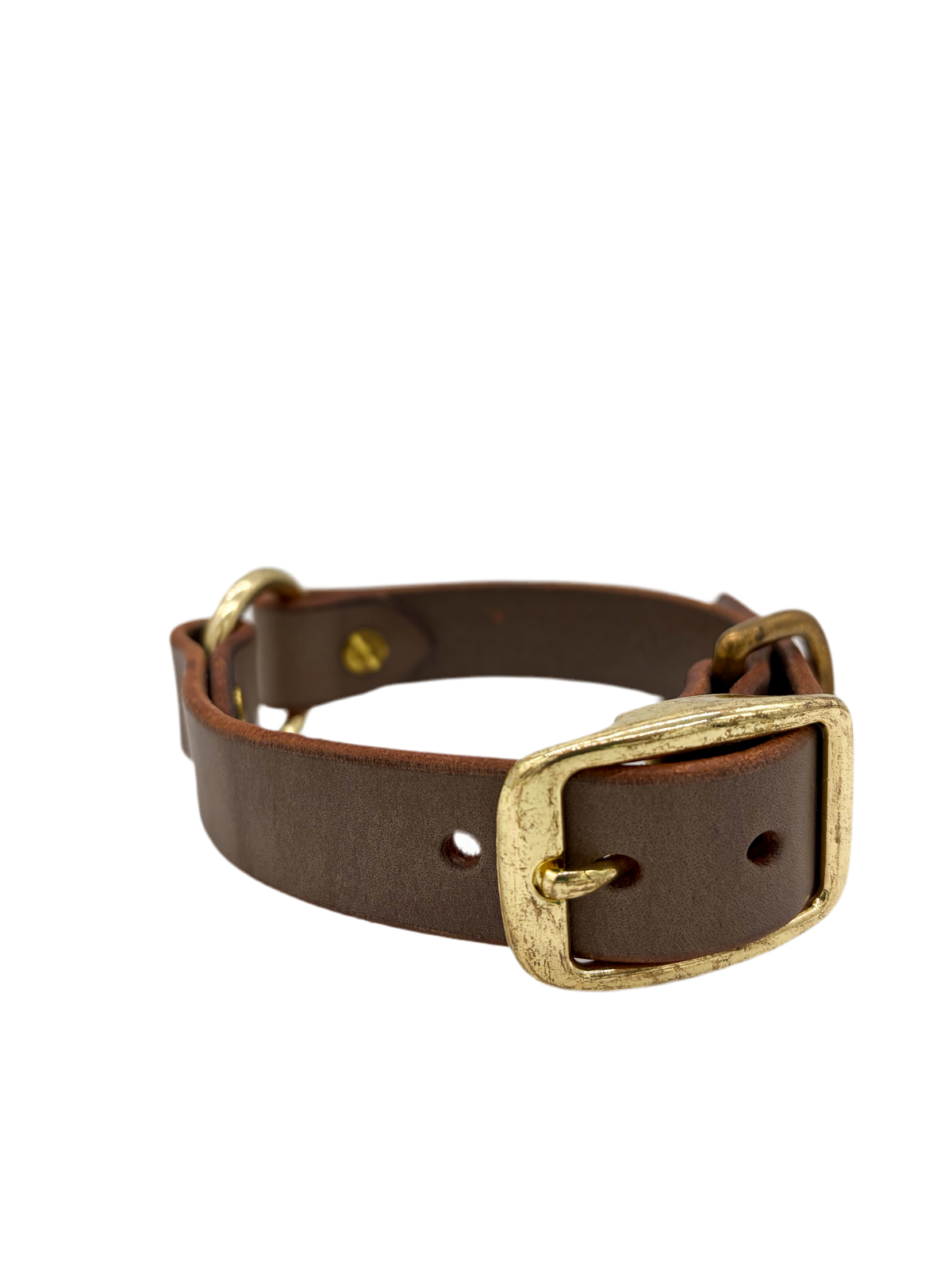Bridle Leather Dog Collar