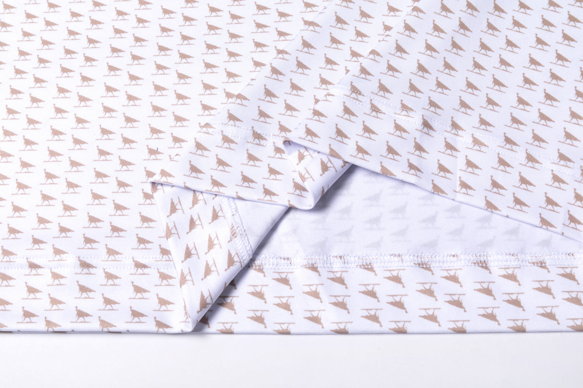 “The Freddy H” Youth Brown Turkey Polo