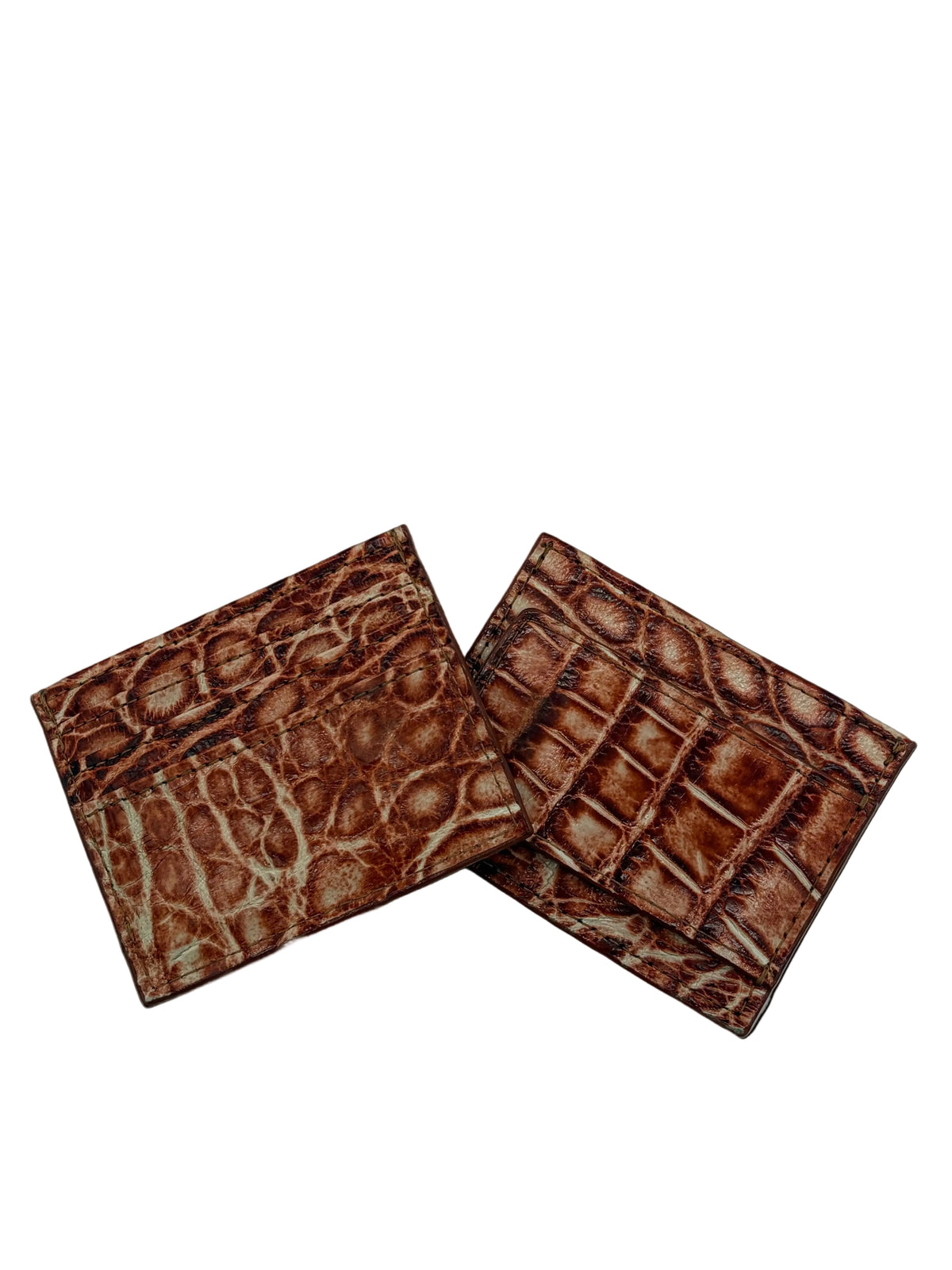 Alligator Money Clip Front Pocket Wallet