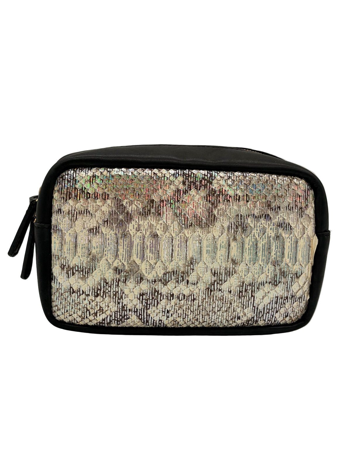 Iridescent Python Genuine Leather Cross Body