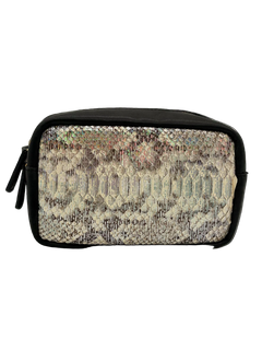 Iridescent Python Genuine Leather Cross Body