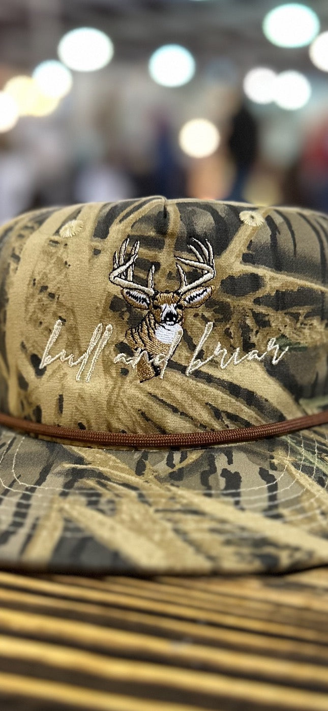 Embroidered Whitetail Deer Hat