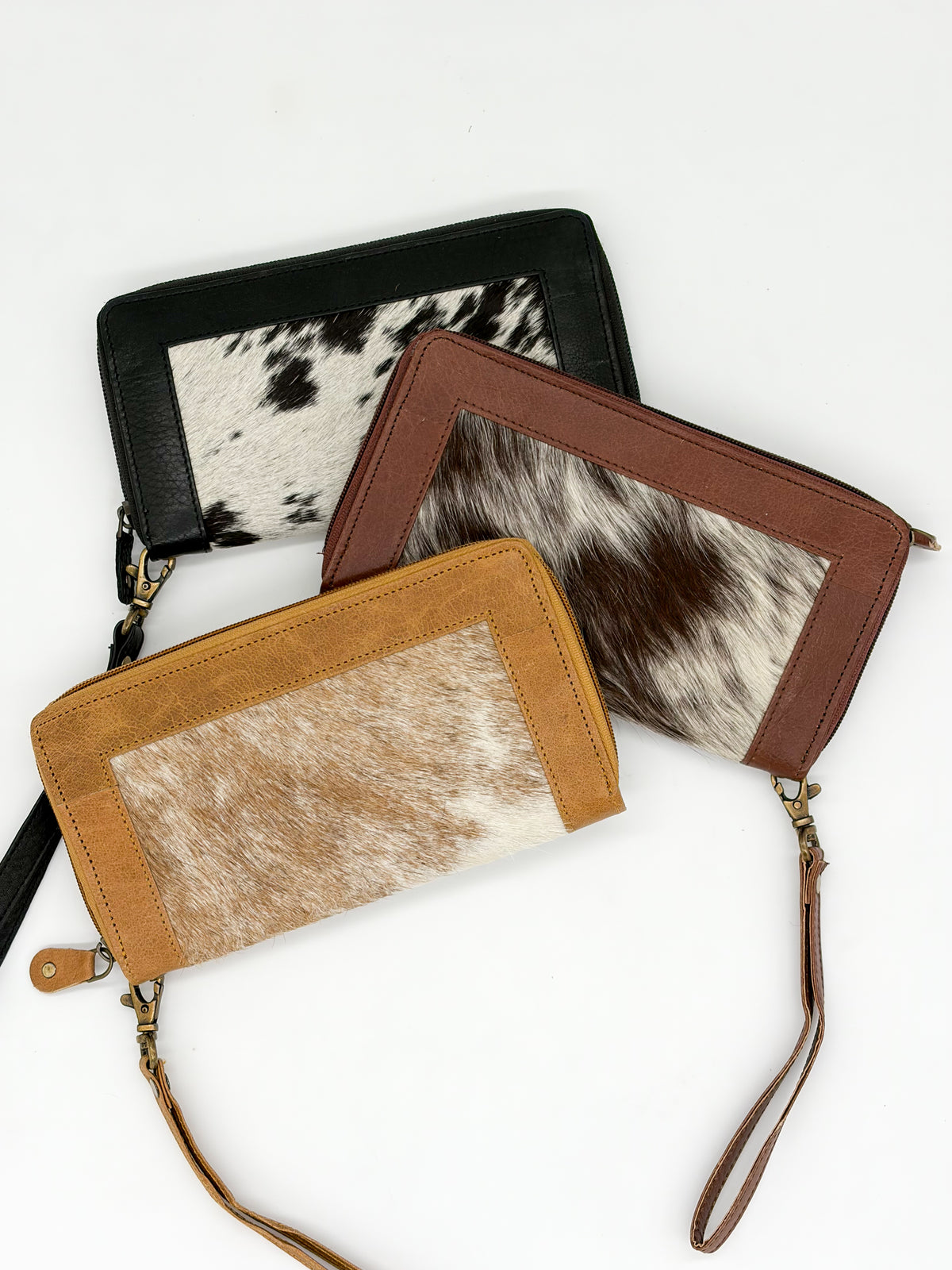 Fur-On Zippered Women's Wallet