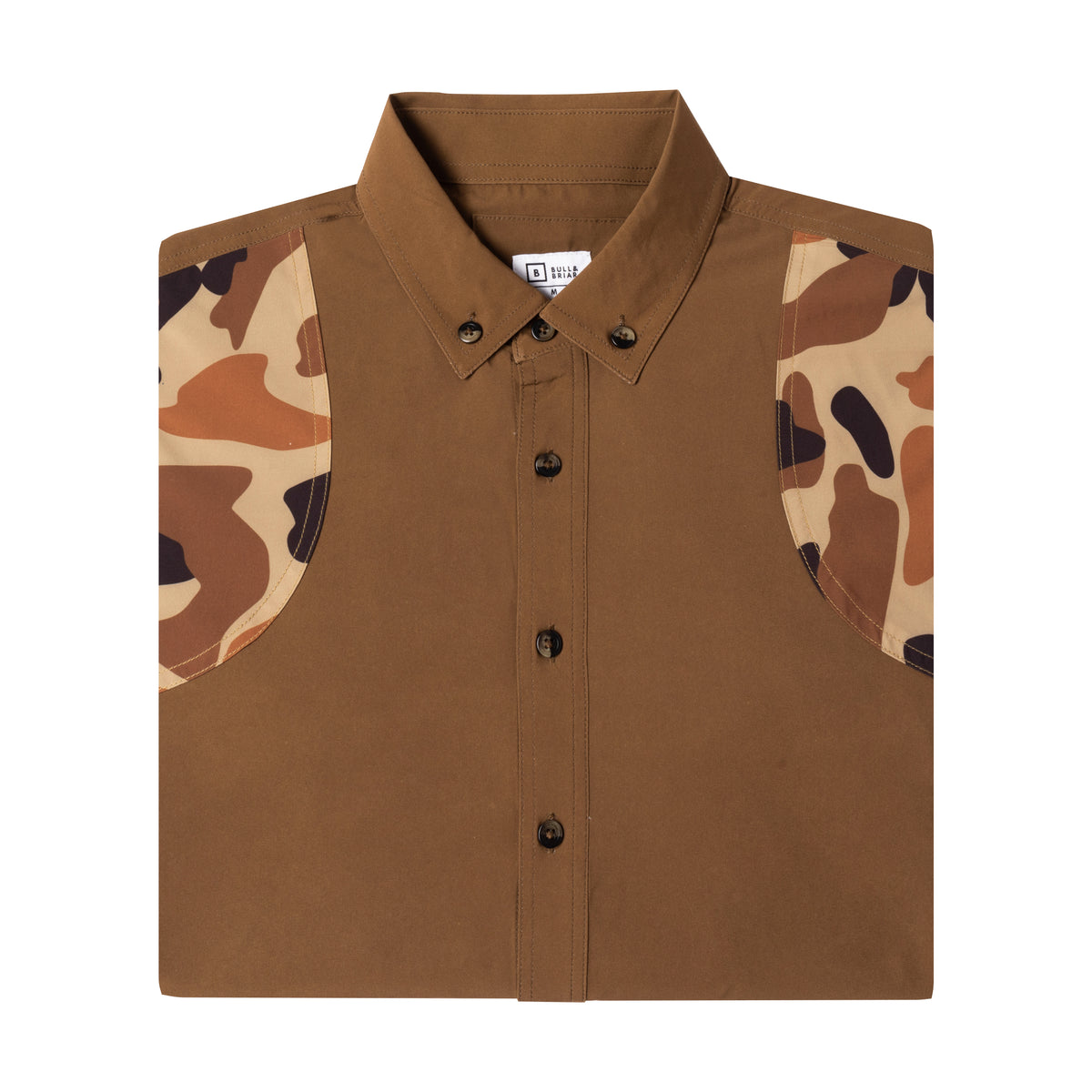 Brown Camo Shooting Shirt