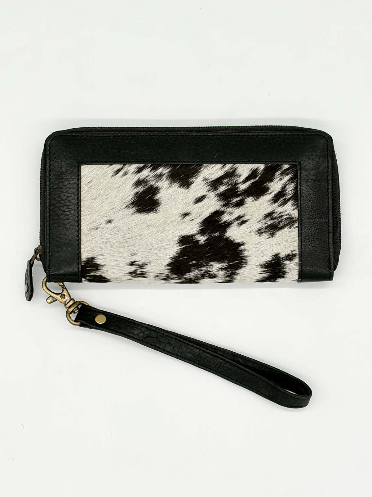 Fur-On Zippered Women's Wallet