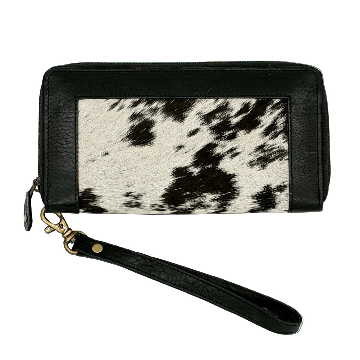 Fur-On Zippered Women's Wallet