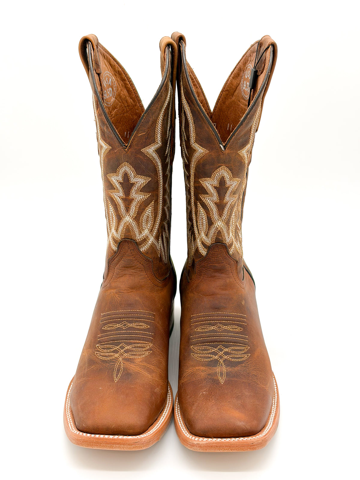 Bison Brown Squar Toe