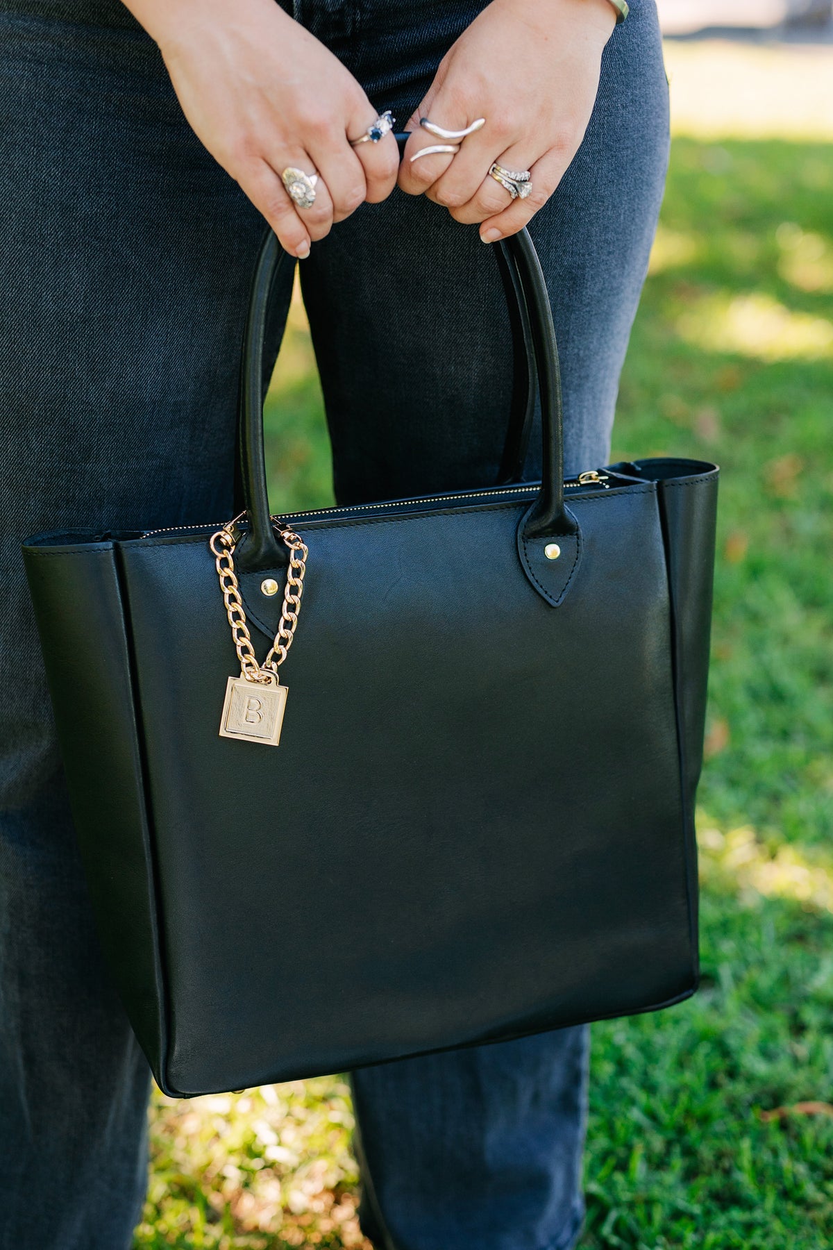 The Charleston Leather Tote Bag