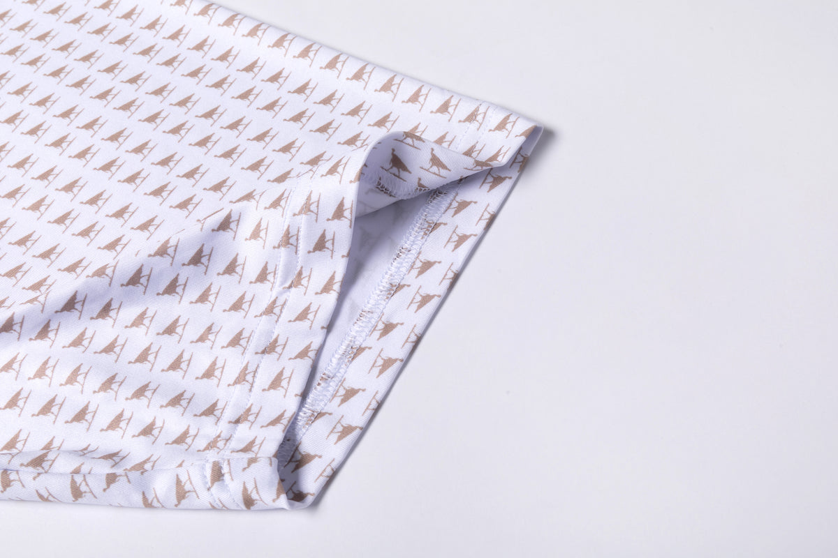 “The Freddy H” Youth Brown Turkey Polo