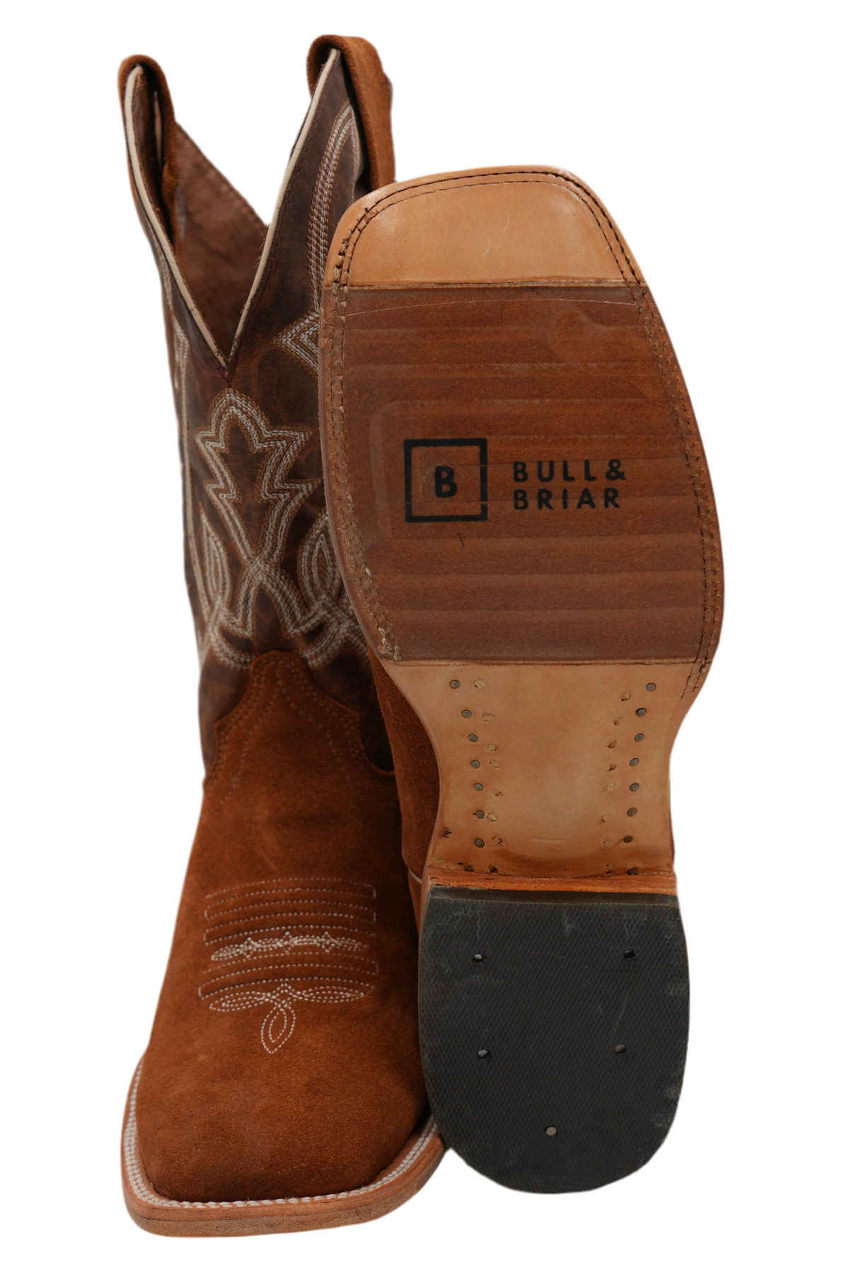 Brown Roughout Boots (The Justin H)