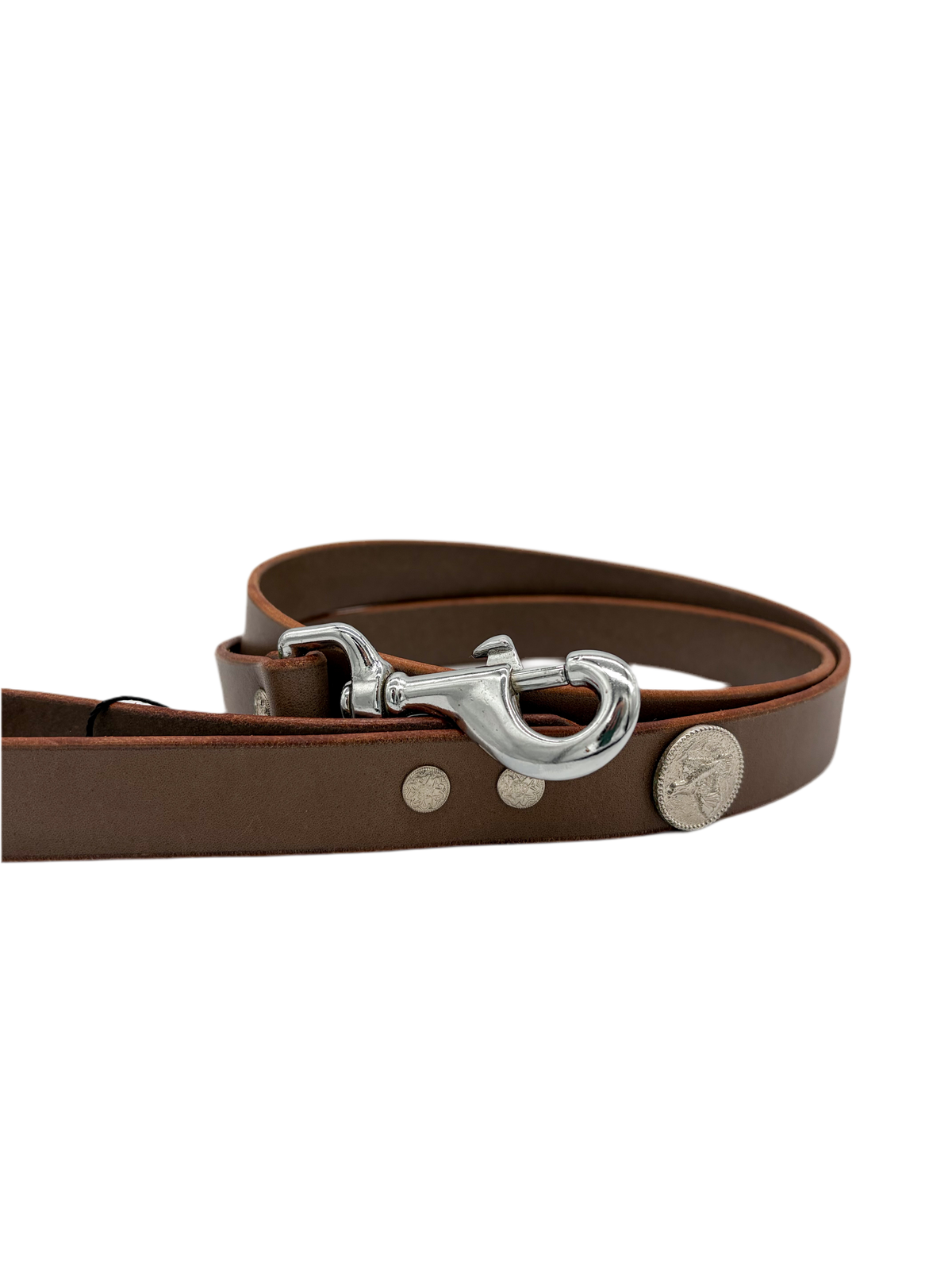 Bridle Leather Dog Leash