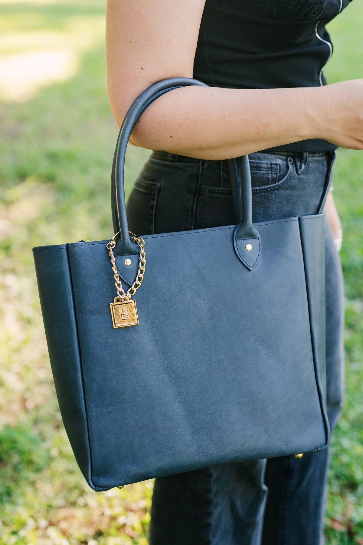 The Charleston Leather Tote Bag