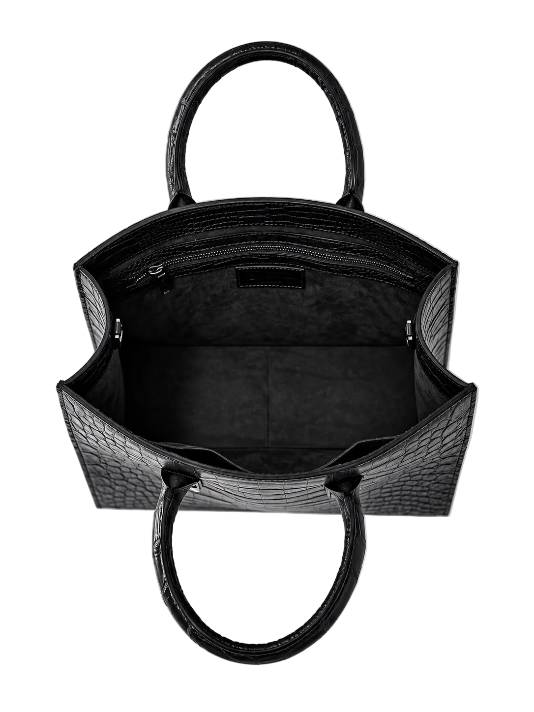 Alligator Market Tote - Navy