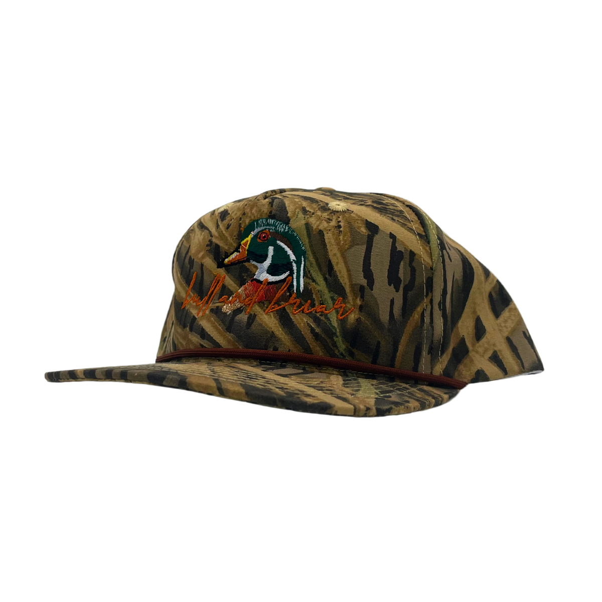 Bull and Briar Embroidered Wood Duck Hat