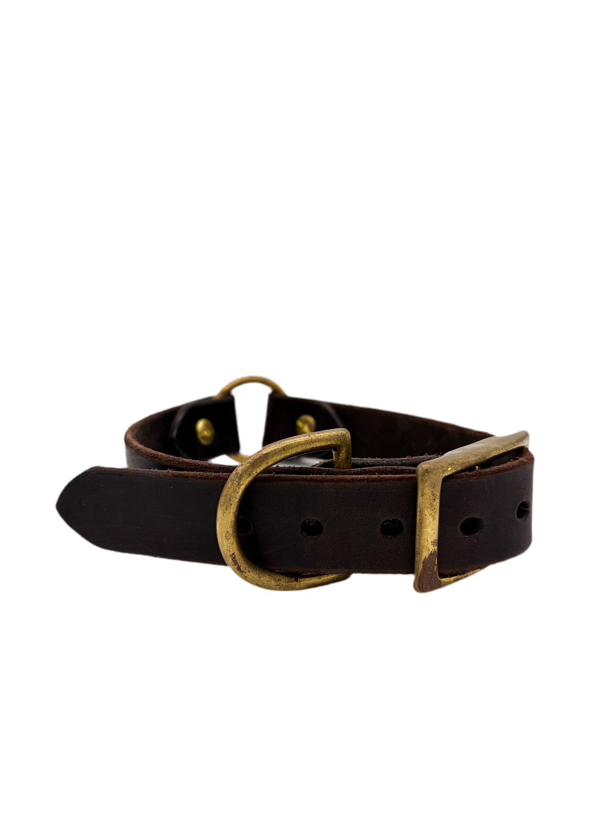 Bridle Leather Dog Collar