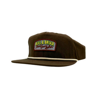 Bull & Briar Hand Sewn Leather Patch Hat