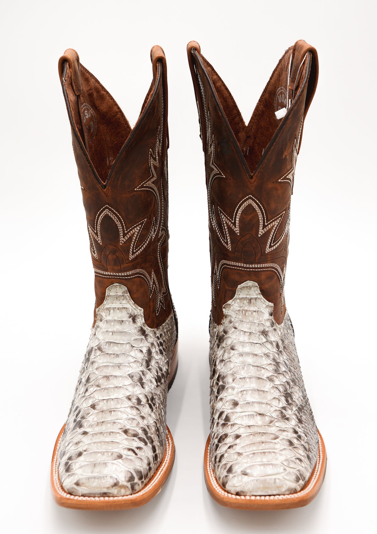 Natural Python Boots