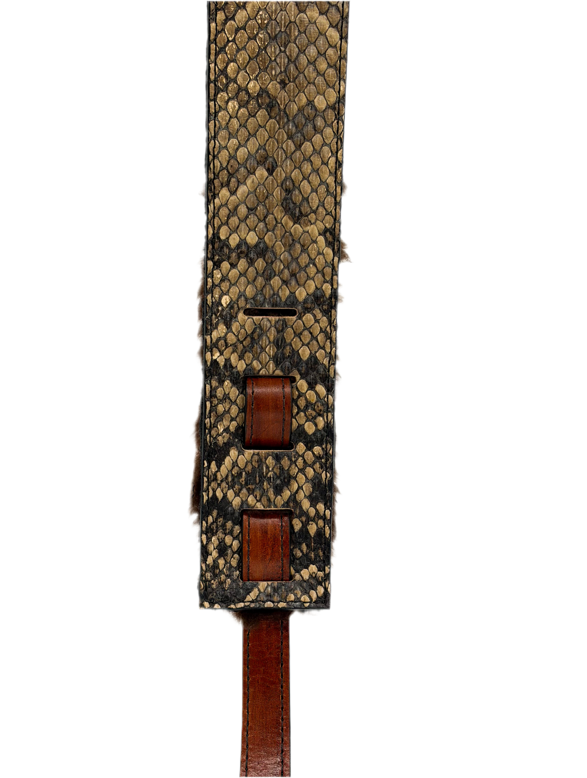 Bull & Briar Eastern Diamondback Rattlesnake Bridle Leather Gun Sling