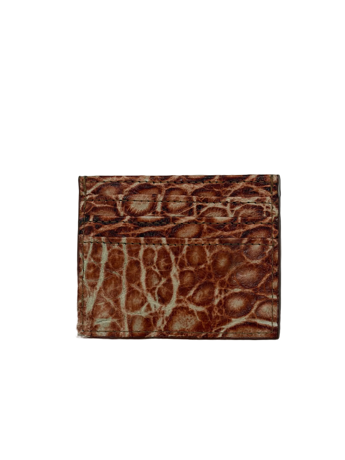 Alligator Money Clip Front Pocket Wallet
