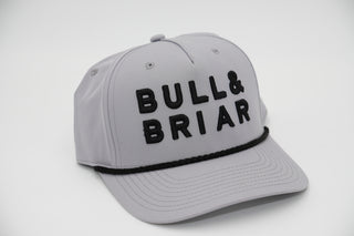 Grey Block Letter Hat