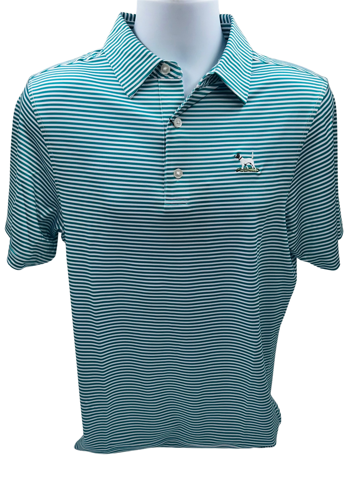 Bull and Briar Mens Wrinkle Free Polo-The Dublin-English Pointer