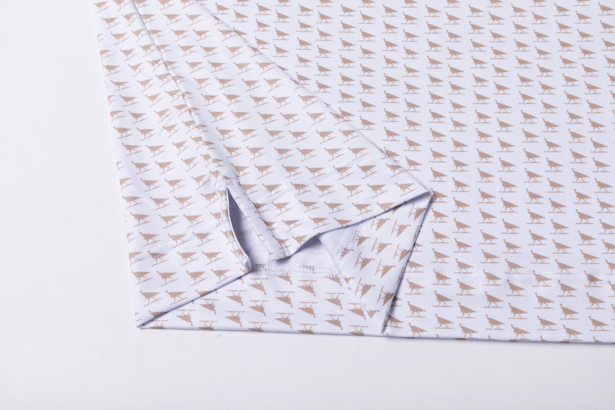 “The Freddy H” Youth Brown Turkey Polo