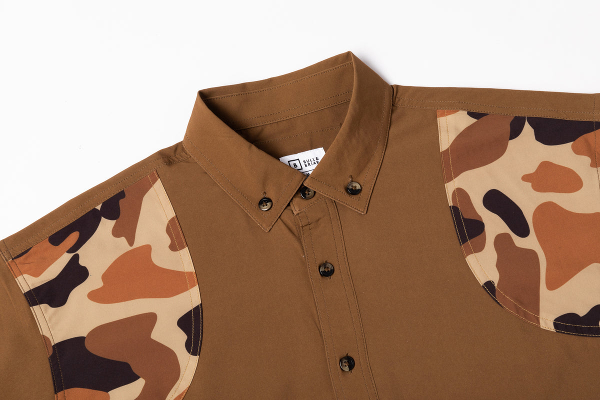 Brown Camo Shooting Shirt