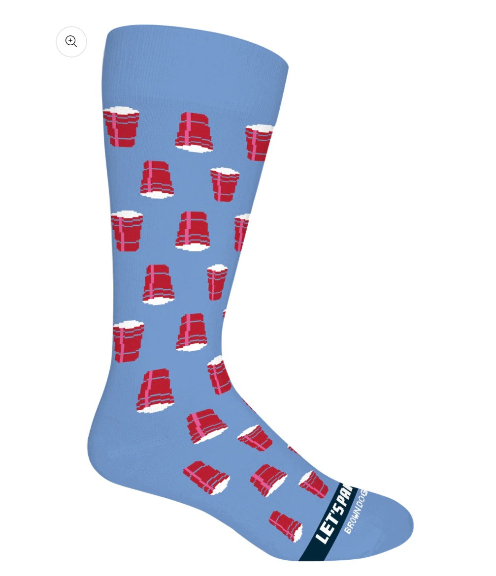 Brown Dog Socks