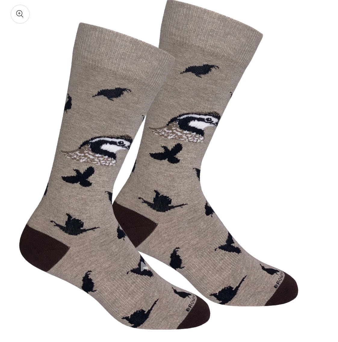 Brown Dog Socks
