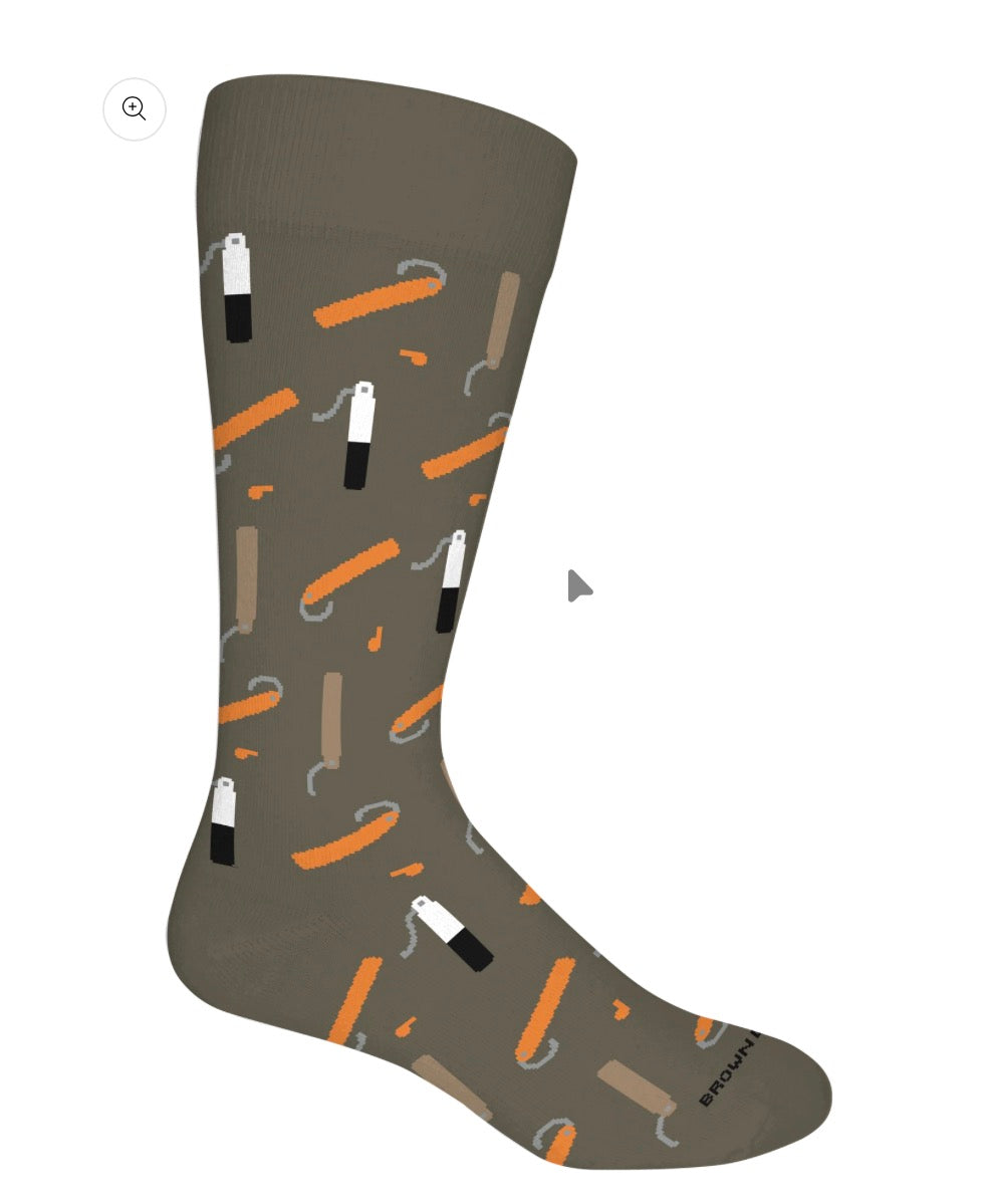 Brown Dog Socks