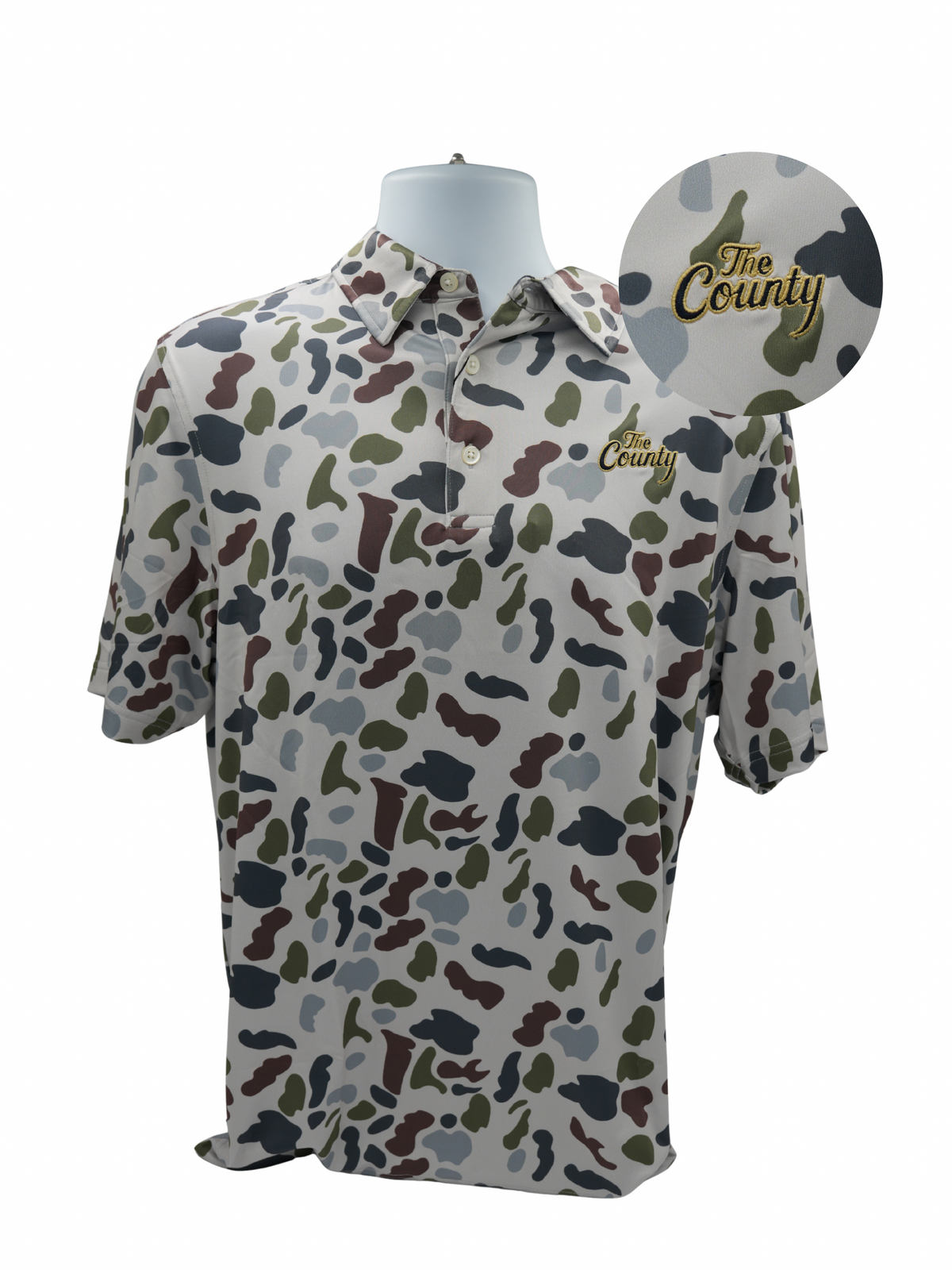 Youth The County OG Camo Polo
