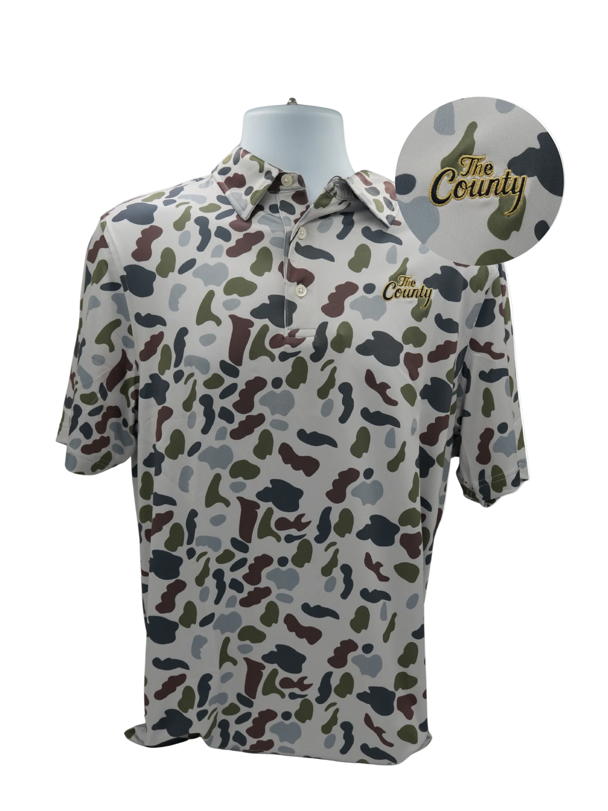 Youth The County OG Camo Polo