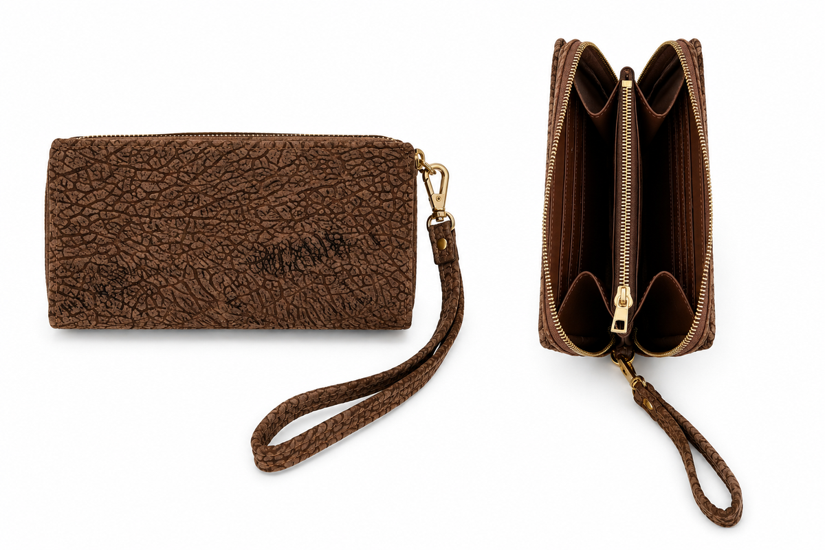 Genuine Hippo Wristlet Clutch