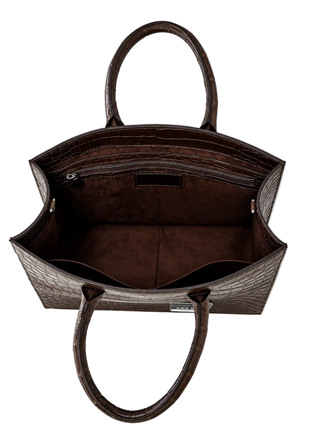 Alligator Market Tote - Olive