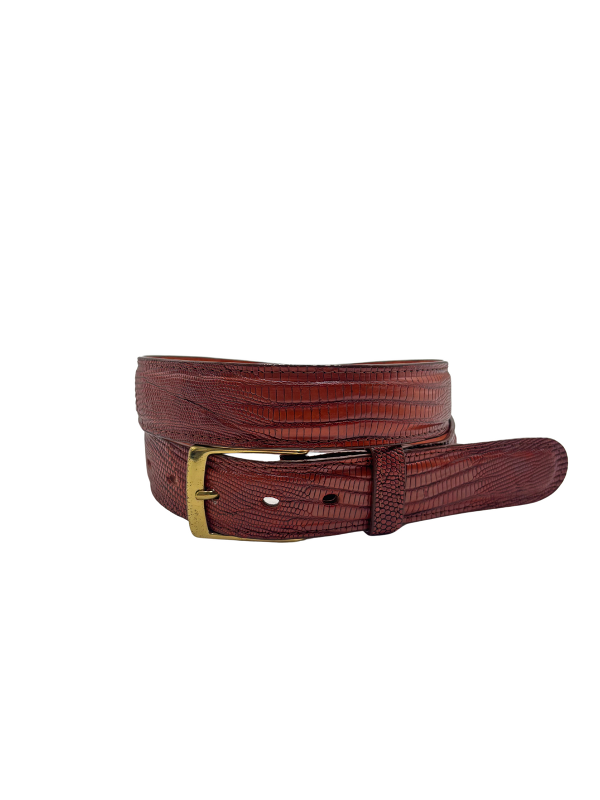 Bull &amp; Briar 1&quot; 3/8 Genuine Iguana Belt in Grain