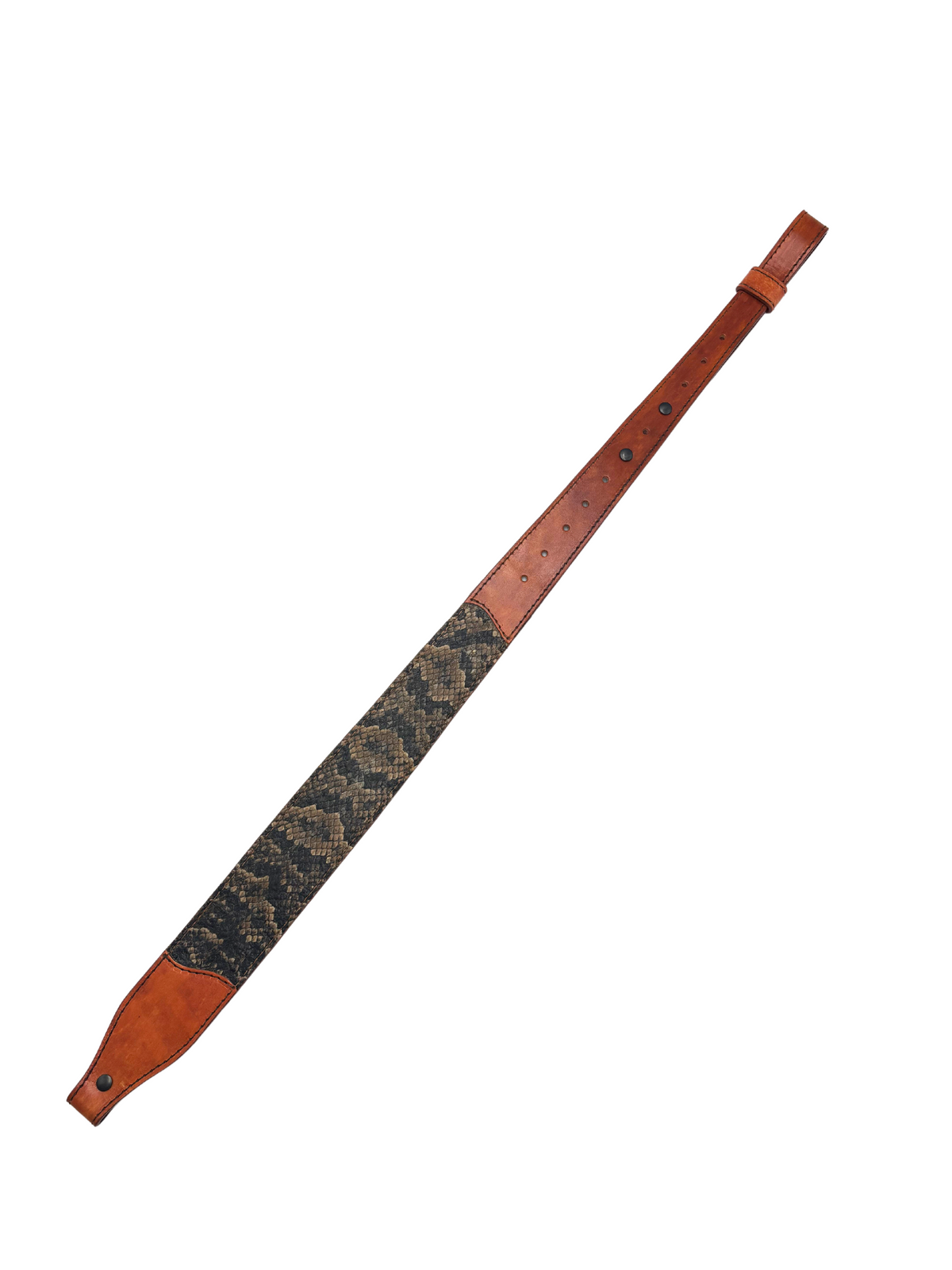 Bull &amp; Briar Cottonmouth Moccasin Bridle Leather Gun Sling