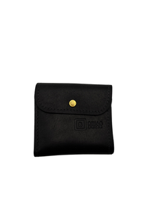 The "Abby" Womens Tri-Fold Clip Button Bridle Leather Wallet