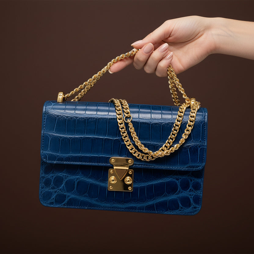 Alligator Chain Bag