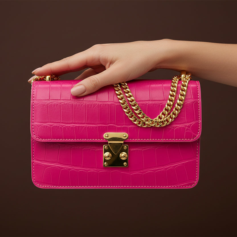 Alligator Chain Bag