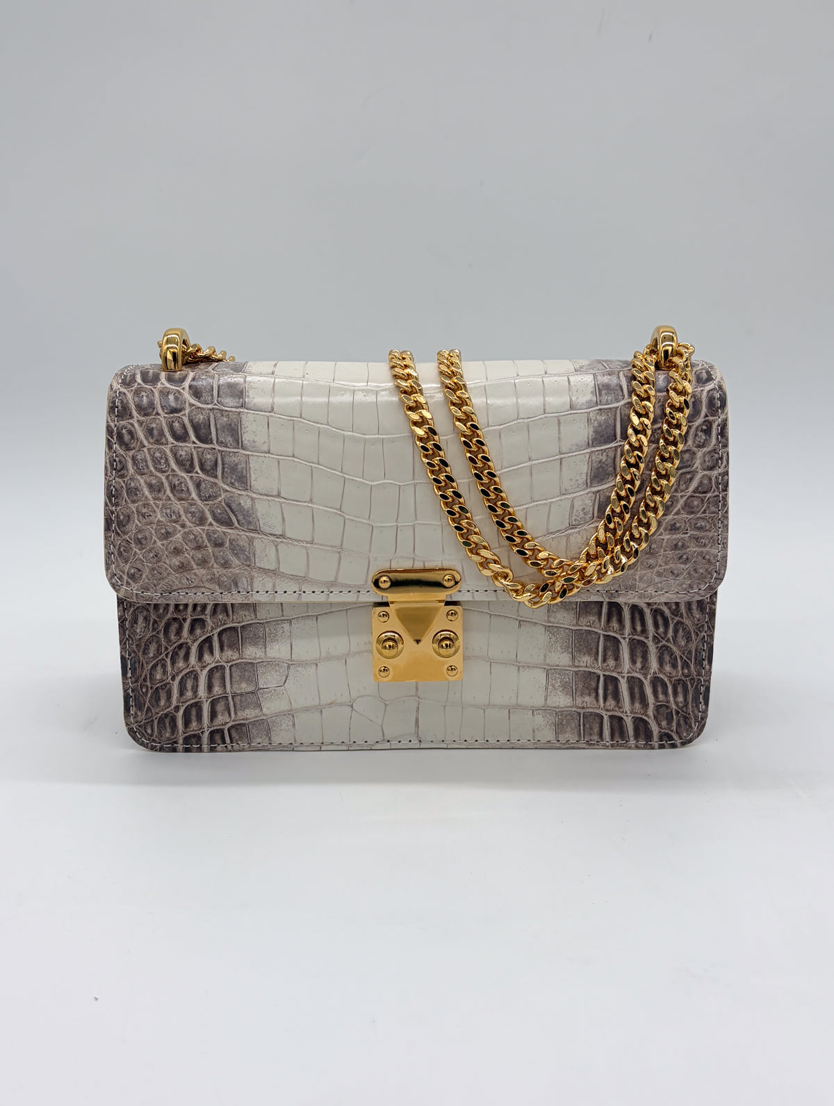 Himalayan Croc Chain Bag