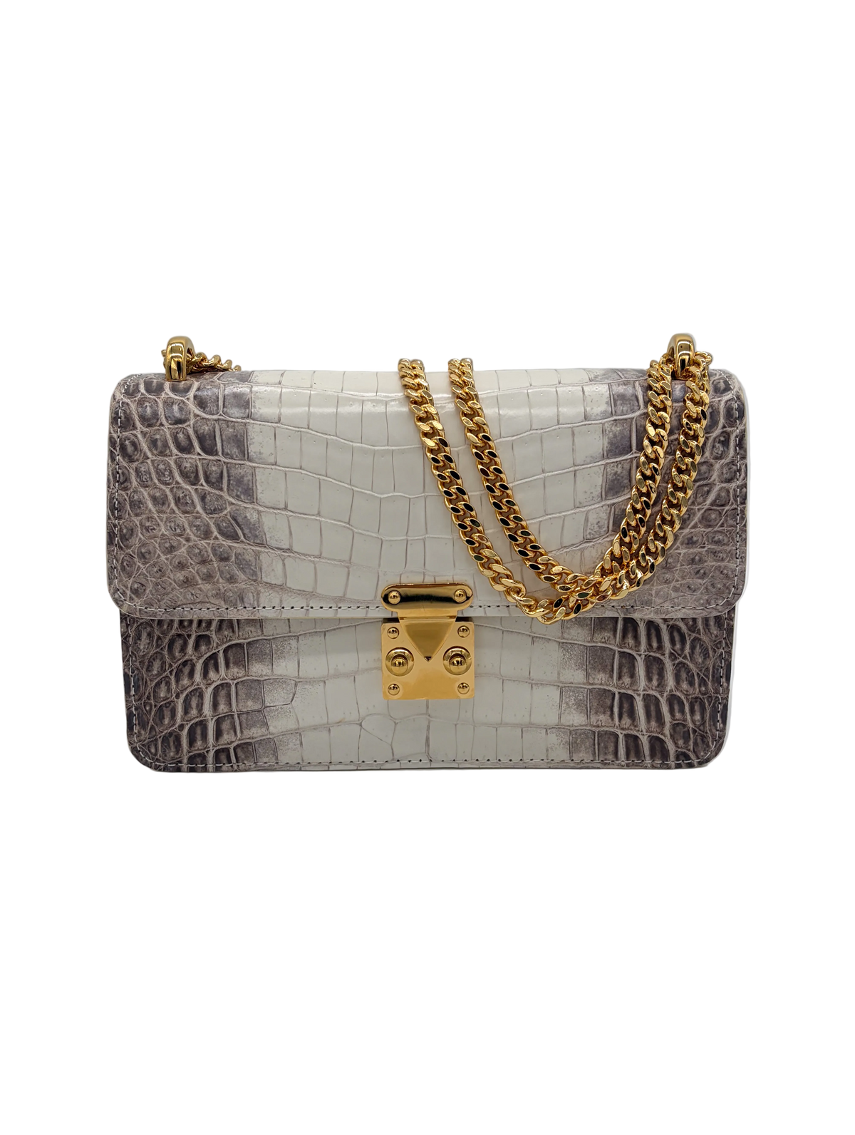 Himalayan Croc Chain Bag