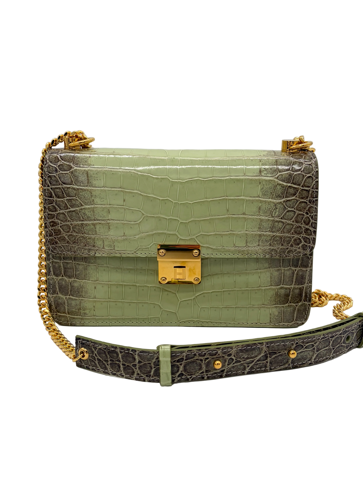 Himalayan Croc Chain Bag
