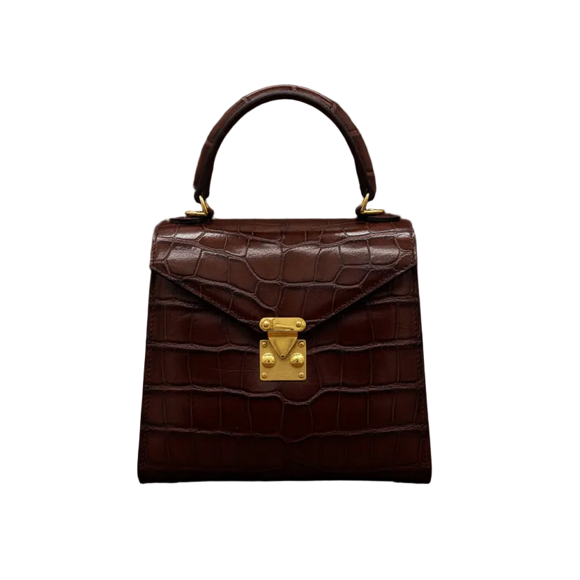 Top Handle Alligator Bags