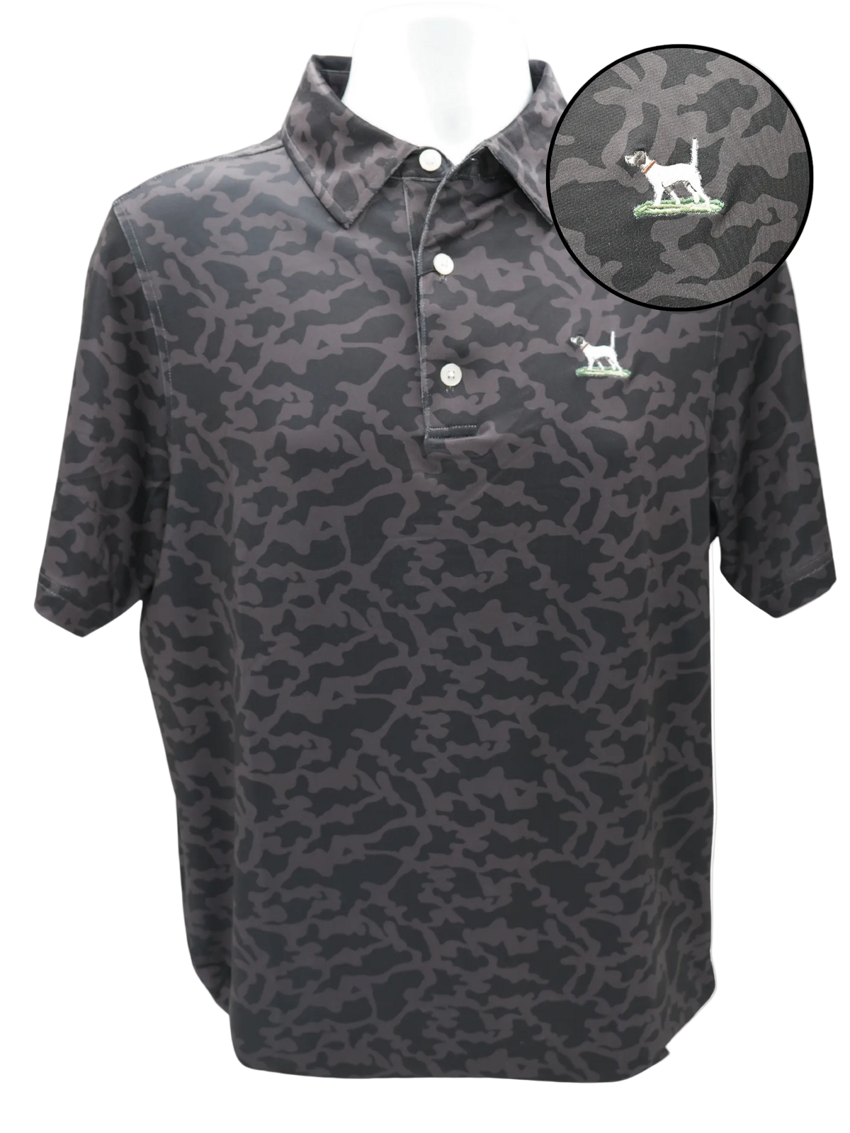 Youth Midnight Camo Polo